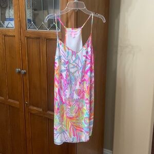 Lilly Pulitzer dress, fully lined slip dress size S